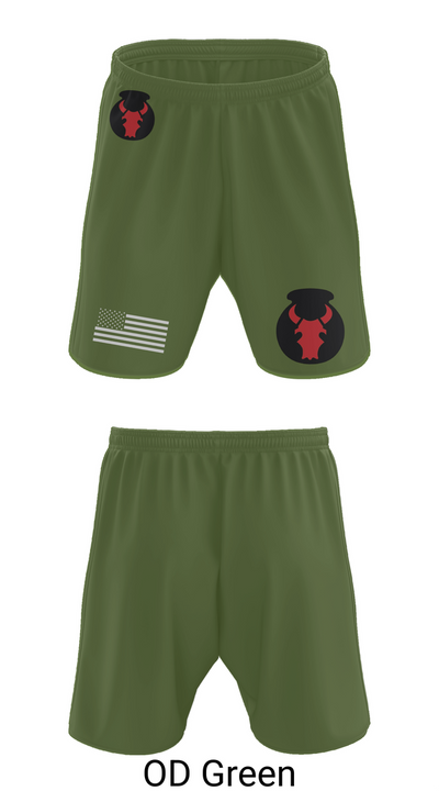 2nd Brigade Combat Team, 34th Infantry Division 70641214 Athletic Shorts With Pockets - 47