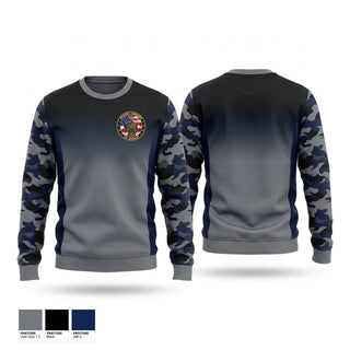 Crew Neck Sweatshirt, PM Air Warrior, , Teamtime, Team time, sublimation, custom sports apparel, team uniforms, spirit wear, spiritwear, sports uniforms, custom shirts, team store, custom team store, fundraiser sports, apparel fundraiser