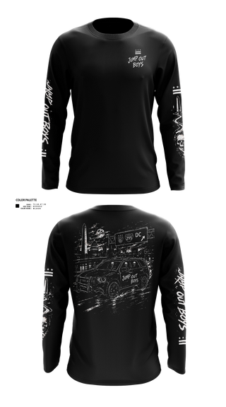 Long Sleeve Performance Shirt, Crime Patrol Unit, Police, Teamtime, Team time, sublimation, custom sports apparel, team uniforms, spirit wear, spiritwear, sports uniforms, custom shirts, team store, custom team store, fundraiser sports, apparel fundraiser