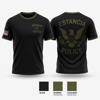 Short Sleeve Performance Shirt, Estancia Police, Police, Teamtime, Team time, sublimation, custom sports apparel, team uniforms, spirit wear, spiritwear, sports uniforms, custom shirts, team store, custom team store, fundraiser sports, apparel fundraiser