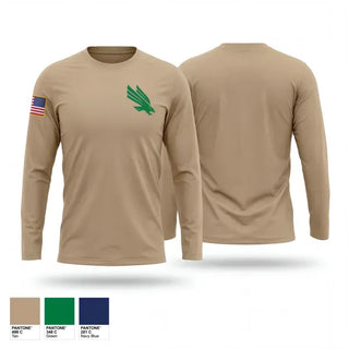Long Sleeve Performance Shirt, UNT Army ROTC, Army, Teamtime, Team time, sublimation, custom sports apparel, team uniforms, spirit wear, spiritwear, sports uniforms, custom shirts, team store, custom team store, fundraiser sports, apparel fundraiser