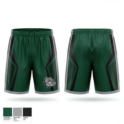 Monrovia Bulldogs 59960417 Athletic Shorts With Pockets - 1