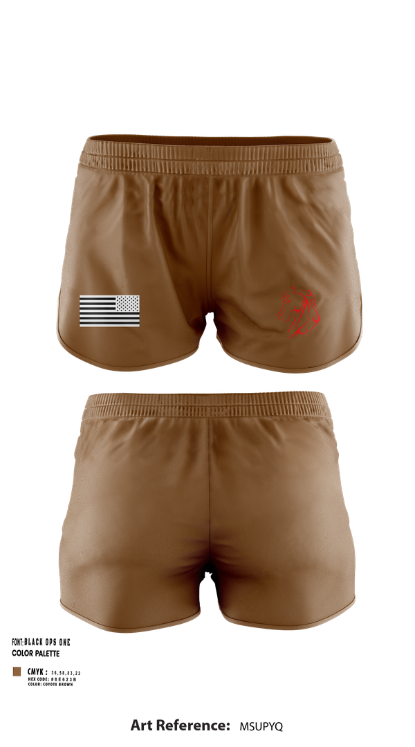 Ranger Panties, 819 RHS, Air Force, Teamtime, Team time, sublimation, custom sports apparel, team uniforms, spirit wear, spiritwear, sports uniforms, custom shirts, team store, custom team store, fundraiser sports, apparel fundraiser