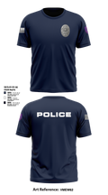 Dilley Police Department 94692671 Short Sleeve Performance Shirt - 103