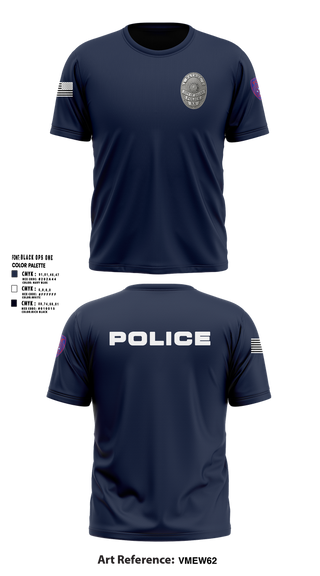 Short Sleeve Performance Shirt, Dilley Police Department, , Teamtime, Team time, sublimation, custom sports apparel, team uniforms, spirit wear, spiritwear, sports uniforms, custom shirts, team store, custom team store, fundraiser sports, apparel fundraiser