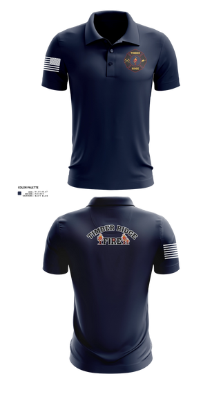 Short Sleeve Performance Polo, Timber ridge fire, Fire Department, Teamtime, Team time, sublimation, custom sports apparel, team uniforms, spirit wear, spiritwear, sports uniforms, custom shirts, team store, custom team store, fundraiser sports, apparel fundraiser