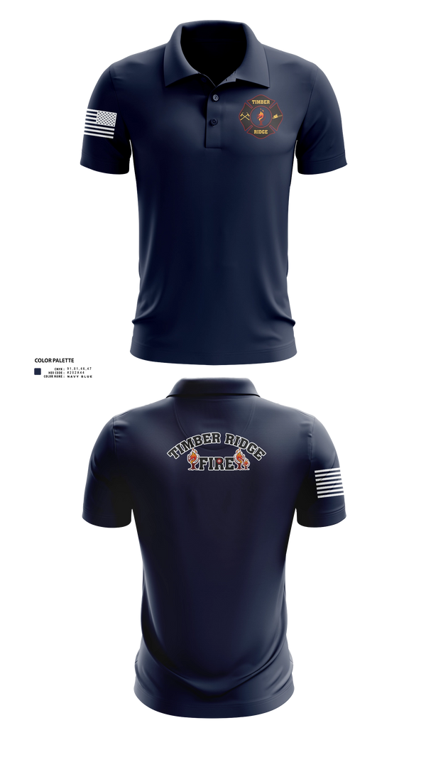 Short Sleeve Performance Polo, Timber ridge fire, Fire Department, Teamtime, Team time, sublimation, custom sports apparel, team uniforms, spirit wear, spiritwear, sports uniforms, custom shirts, team store, custom team store, fundraiser sports, apparel fundraiser