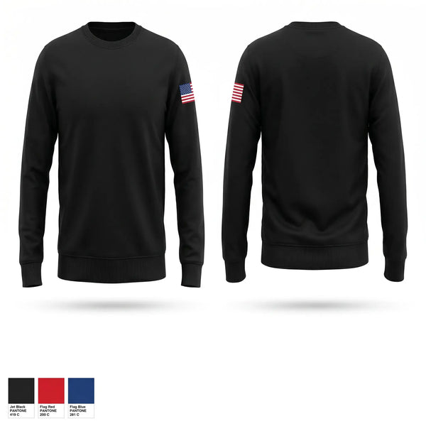 Crew Neck Sweatshirt, Pasadena Police Department Honor Guard, Police, Teamtime, Team time, sublimation, custom sports apparel, team uniforms, spirit wear, spiritwear, sports uniforms, custom shirts, team store, custom team store, fundraiser sports, apparel fundraiser