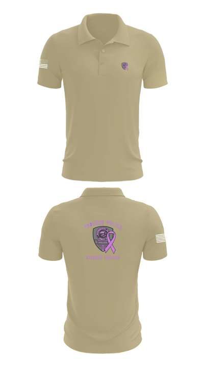 Tesuque Police Dept 47912639 Short Sleeve Performance Polo - 83