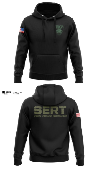 Hoodie, SERT, Police, Teamtime, Team time, sublimation, custom sports apparel, team uniforms, spirit wear, spiritwear, sports uniforms, custom shirts, team store, custom team store, fundraiser sports, apparel fundraiser