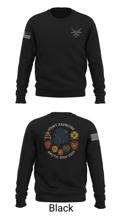 RCKT BTRY D 2nd BN 14th MAR 78897575 Crew Neck Sweatshirt - 25