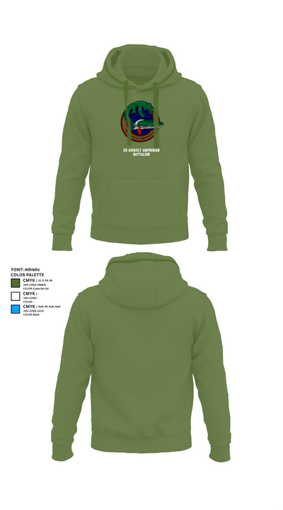 2d Assault Amphibian Battalion 2506897 Hoodie - 51