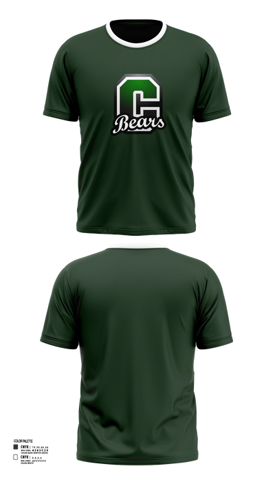 Cloudcroft Bears Band 7760214 Short Sleeve Performance Shirt - 53
