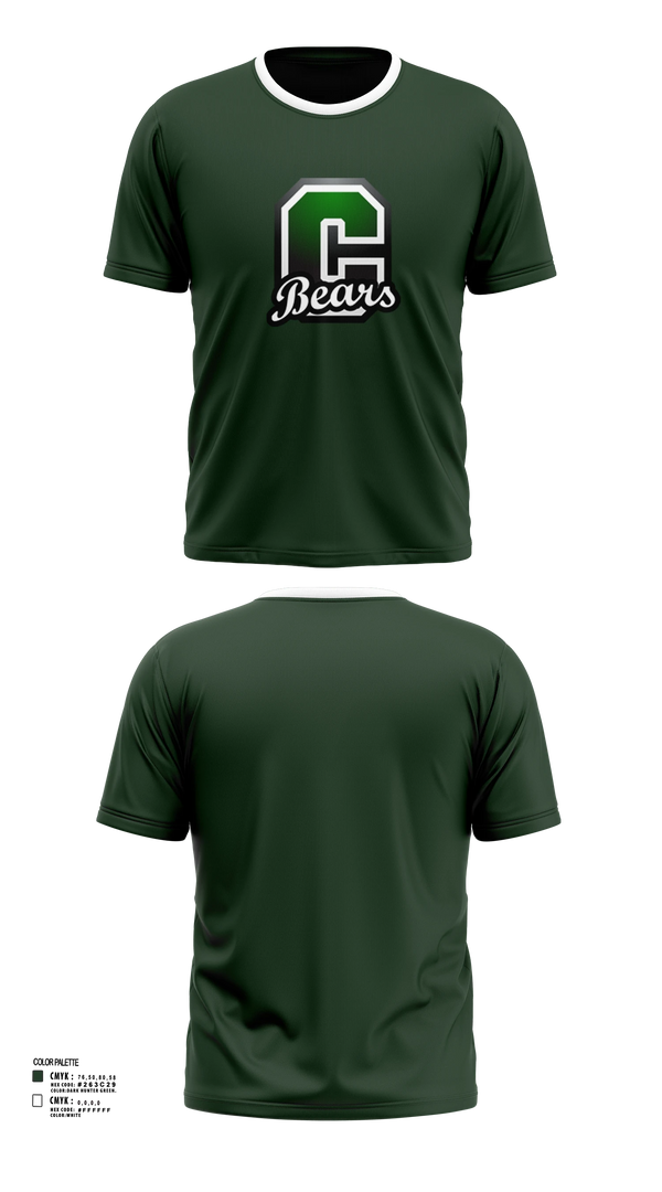 Short Sleeve Performance Shirt, Cloudcroft Bears Band, Spirit Store, Teamtime, Team time, sublimation, custom sports apparel, team uniforms, spirit wear, spiritwear, sports uniforms, custom shirts, team store, custom team store, fundraiser sports, apparel fundraiser