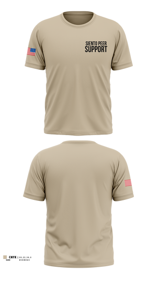 Old School Cotton Feel Shirt, Siento Peer Support, Fire Department, Teamtime, Team time, sublimation, custom sports apparel, team uniforms, spirit wear, spiritwear, sports uniforms, custom shirts, team store, custom team store, fundraiser sports, apparel fundraiser