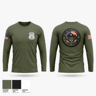 Long Sleeve Performance Shirt, 12th Precinct Special Operations, Police, Teamtime, Team time, sublimation, custom sports apparel, team uniforms, spirit wear, spiritwear, sports uniforms, custom shirts, team store, custom team store, fundraiser sports, apparel fundraiser