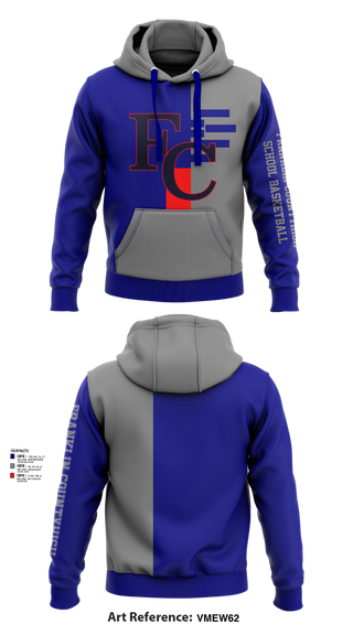 Hoodie, Franklin County High School Basketball, Men's Basketball, Teamtime, Team time, sublimation, custom sports apparel, team uniforms, spirit wear, spiritwear, sports uniforms, custom shirts, team store, custom team store, fundraiser sports, apparel fundraiser