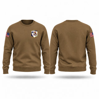Crew Neck Sweatshirt, 61st eagle squadron, Air Force, Teamtime, Team time, sublimation, custom sports apparel, team uniforms, spirit wear, spiritwear, sports uniforms, custom shirts, team store, custom team store, fundraiser sports, apparel fundraiser