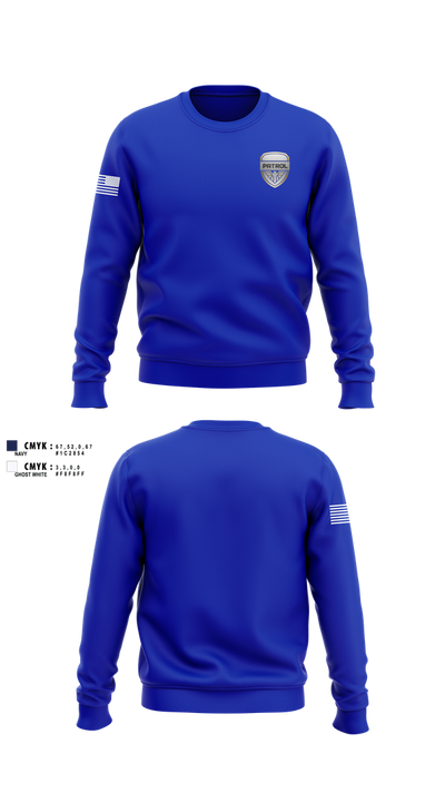 Patrol Crew Neck Sweatshirt - 100