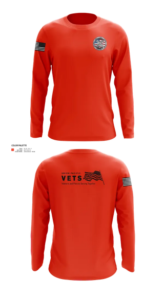Long Sleeve Performance Shirt, South Texas UPVETS, , Teamtime, Team time, sublimation, custom sports apparel, team uniforms, spirit wear, spiritwear, sports uniforms, custom shirts, team store, custom team store, fundraiser sports, apparel fundraiser