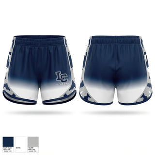 Womens Shorts, La Cueva Bears, Cheer, Teamtime, Team time, sublimation, custom sports apparel, team uniforms, spirit wear, spiritwear, sports uniforms, custom shirts, team store, custom team store, fundraiser sports, apparel fundraiser