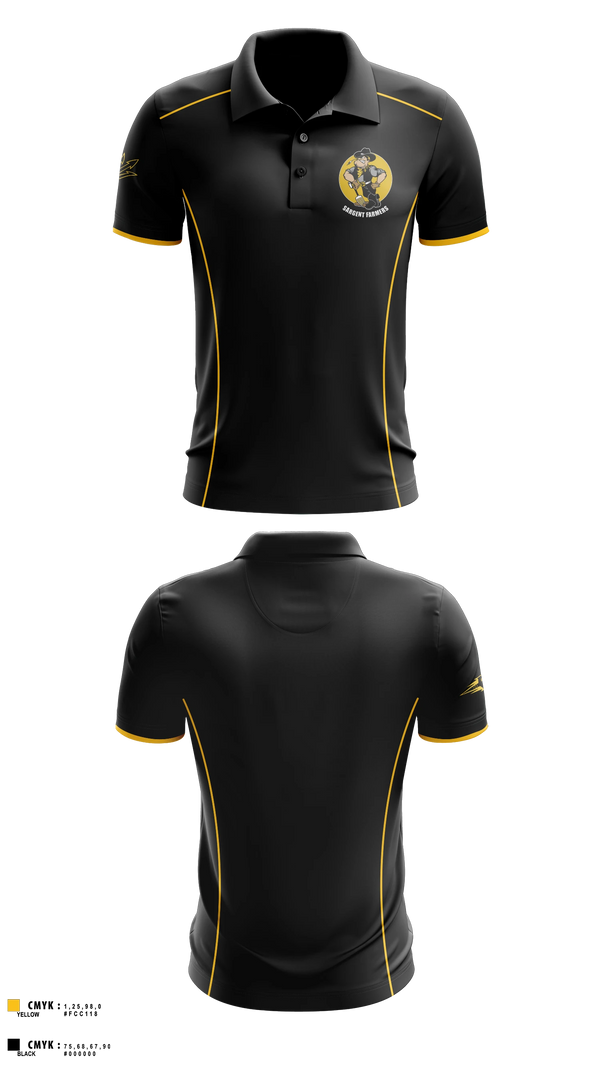 Short Sleeve Performance Polo, Sargent Farmers, Spirit Store, Teamtime, Team time, sublimation, custom sports apparel, team uniforms, spirit wear, spiritwear, sports uniforms, custom shirts, team store, custom team store, fundraiser sports, apparel fundraiser