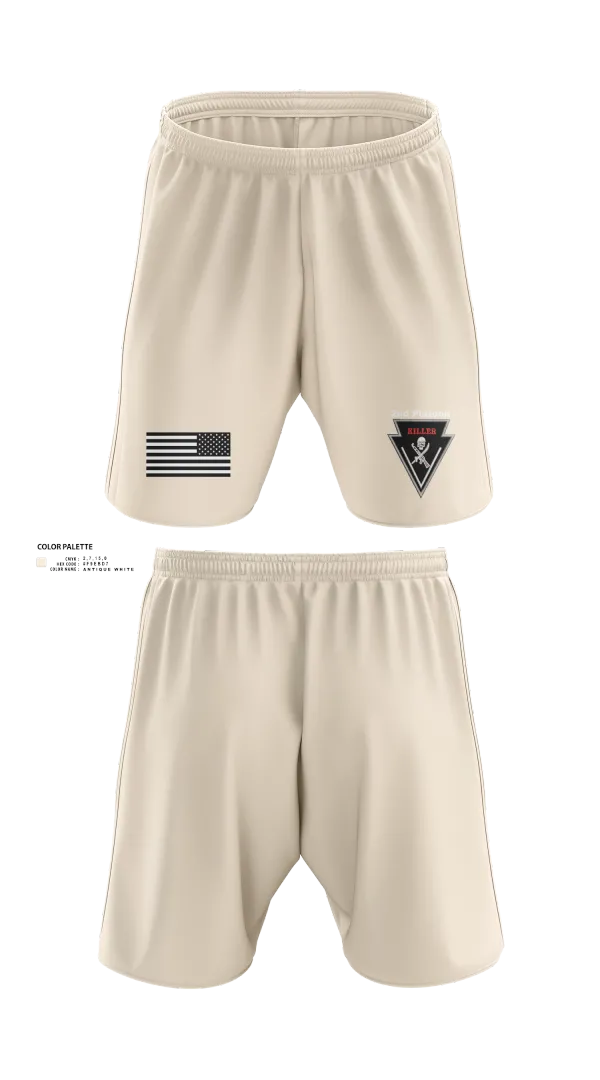 Athletic Shorts With Pockets, 2/11 killer troop, Army, Teamtime, Team time, sublimation, custom sports apparel, team uniforms, spirit wear, spiritwear, sports uniforms, custom shirts, team store, custom team store, fundraiser sports, apparel fundraiser