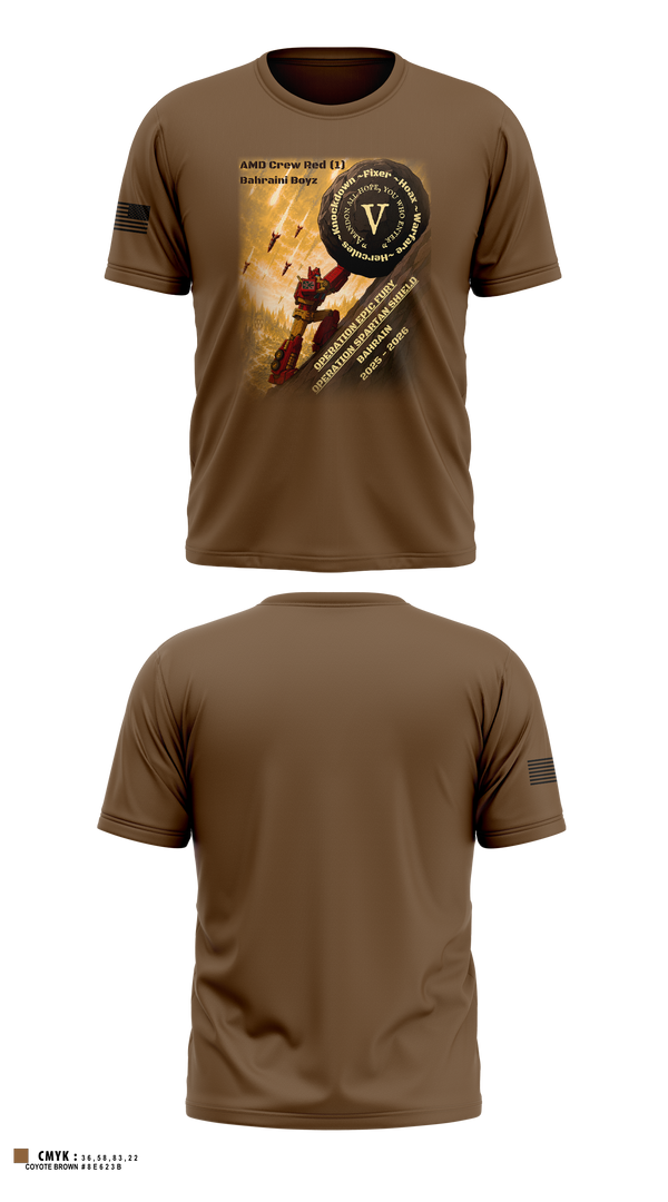 Old School Cotton Feel Shirt, D/2-43, Army, Teamtime, Team time, sublimation, custom sports apparel, team uniforms, spirit wear, spiritwear, sports uniforms, custom shirts, team store, custom team store, fundraiser sports, apparel fundraiser