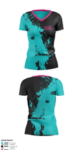 Next Level Performance 46259320 Women's Short Sleeve V-neck Shirt - 1