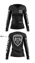 HNT 36537548 Women's Long Sleeve V-neck Shirt - 4