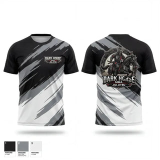 Soft Poly Tee Cotton Like Feel, DARK HORSE MMA/JIU JITSU, , Teamtime, Team time, sublimation, custom sports apparel, team uniforms, spirit wear, spiritwear, sports uniforms, custom shirts, team store, custom team store, fundraiser sports, apparel fundraiser