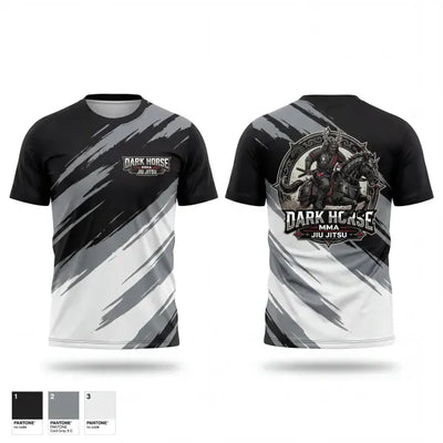 DARK HORSE MMA/JIU JITSU 63851322 Soft Poly Tee Cotton Like Feel - 1