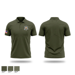 Short Sleeve Performance Polo, Crawford county investigations bureau, Police, Teamtime, Team time, sublimation, custom sports apparel, team uniforms, spirit wear, spiritwear, sports uniforms, custom shirts, team store, custom team store, fundraiser sports, apparel fundraiser