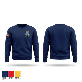 Crew Neck Sweatshirt, Peace Officer, Police, Teamtime, Team time, sublimation, custom sports apparel, team uniforms, spirit wear, spiritwear, sports uniforms, custom shirts, team store, custom team store, fundraiser sports, apparel fundraiser