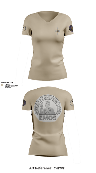 Womens Short Sleeve Vneck Shirt, EMOS-Efficient Members Of Society, , Teamtime, Team time, sublimation, custom sports apparel, team uniforms, spirit wear, spiritwear, sports uniforms, custom shirts, team store, custom team store, fundraiser sports, apparel fundraiser