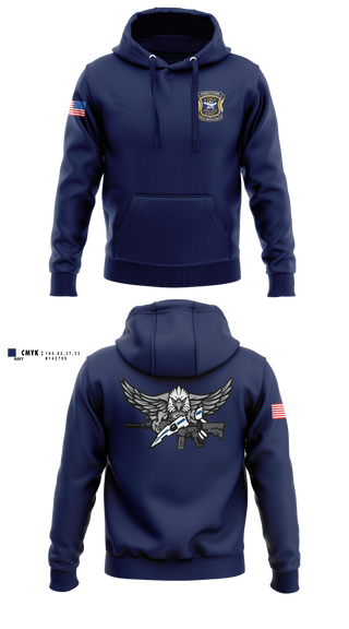 Hoodie, Lima Police Swat, Police, Teamtime, Team time, sublimation, custom sports apparel, team uniforms, spirit wear, spiritwear, sports uniforms, custom shirts, team store, custom team store, fundraiser sports, apparel fundraiser