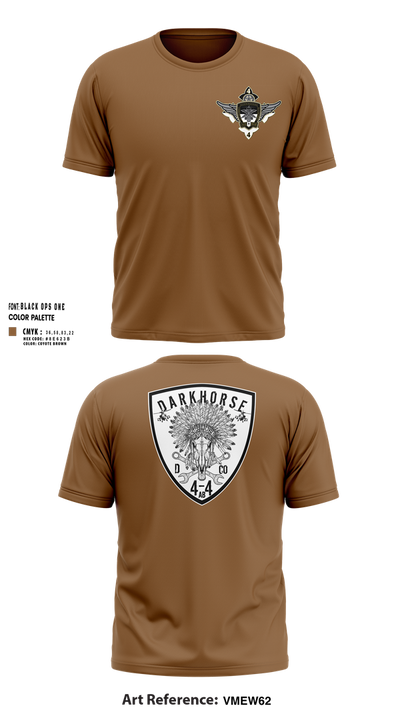 D/4-4 32543921 Short Sleeve Performance Shirt - 23