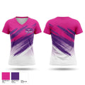 Carolina Track Hawks Women's Short Sleeve V-neck Shirt - 1