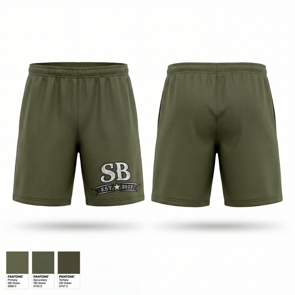 Athletic Shorts With Pockets, Sky Blasters, Army, Teamtime, Team time, sublimation, custom sports apparel, team uniforms, spirit wear, spiritwear, sports uniforms, custom shirts, team store, custom team store, fundraiser sports, apparel fundraiser