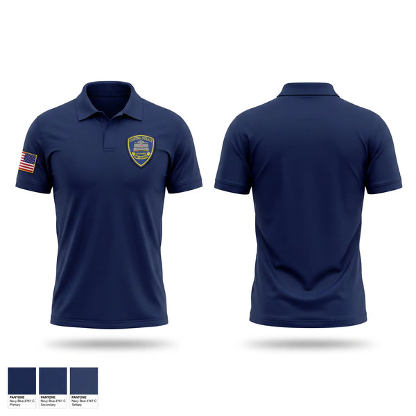 Short Sleeve Performance Polo, Gretna Police Department, Police, Teamtime, Team time, sublimation, custom sports apparel, team uniforms, spirit wear, spiritwear, sports uniforms, custom shirts, team store, custom team store, fundraiser sports, apparel fundraiser