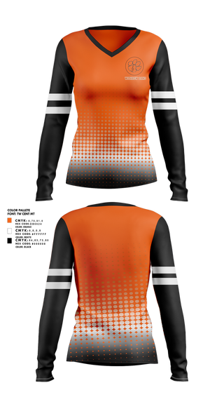 Womens Long Sleeve Vneck Shirt, Withrow Band, Spirit Store, Teamtime, Team time, sublimation, custom sports apparel, team uniforms, spirit wear, spiritwear, sports uniforms, custom shirts, team store, custom team store, fundraiser sports, apparel fundraiser