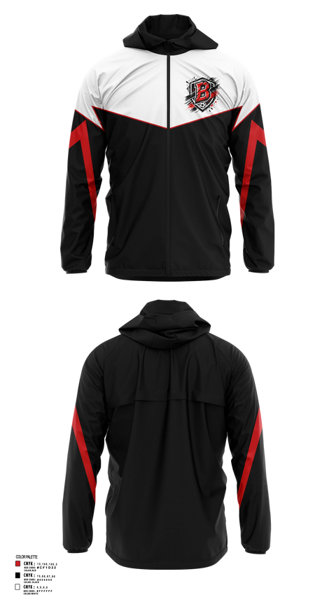 Windbreaker, BREMEN HIGH SCHOOL, Men's Soccer, Teamtime, Team time, sublimation, custom sports apparel, team uniforms, spirit wear, spiritwear, sports uniforms, custom shirts, team store, custom team store, fundraiser sports, apparel fundraiser