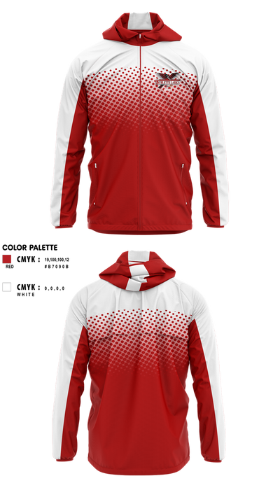 Sublette Middle School Cheer Windbreaker - 1