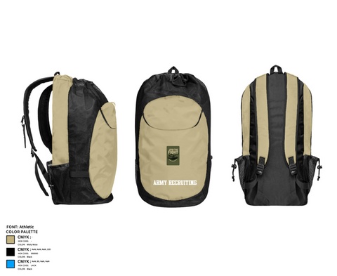 Gear Bag, Army Recruiting, Army, Teamtime, Team time, sublimation, custom sports apparel, team uniforms, spirit wear, spiritwear, sports uniforms, custom shirts, team store, custom team store, fundraiser sports, apparel fundraiser