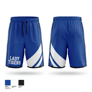 Athletic Shorts With Pockets, Lady Tigers, Softball, Teamtime, Team time, sublimation, custom sports apparel, team uniforms, spirit wear, spiritwear, sports uniforms, custom shirts, team store, custom team store, fundraiser sports, apparel fundraiser