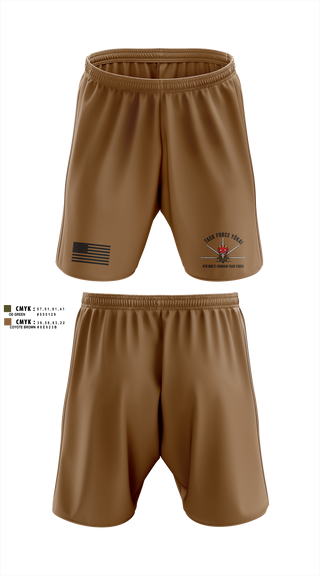 Athletic Shorts With Pockets, 4MDTF, Army, Teamtime, Team time, sublimation, custom sports apparel, team uniforms, spirit wear, spiritwear, sports uniforms, custom shirts, team store, custom team store, fundraiser sports, apparel fundraiser