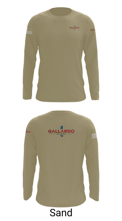 Gallardo Floor’s 5425578 Long Sleeve Performance Shirt 86