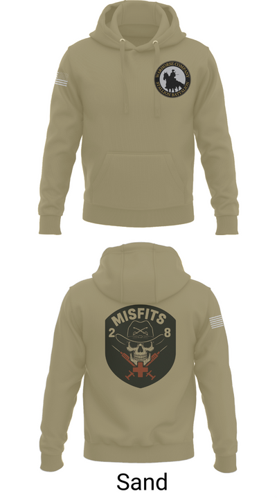 2-8 Cav, HHC, Medic Platoon 50281984 Hoodie - 98