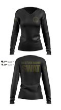 Western Wayne SWAT Women's Long Sleeve V-neck Shirt - 100
