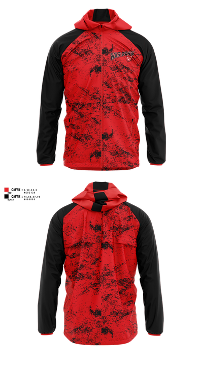 War Dogs Travel Flag Football 35001578 Windbreaker - 1